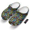 Graffiti Funky Print Pattern Clog-grizzshop