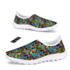 Graffiti Funky Print Pattern Nurse Shoes-grizzshop