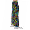 Graffiti Funky Print Pattern Pajama Pants-grizzshop