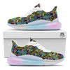 Graffiti Funky Print Pattern Running Sneakers-grizzshop