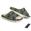 Graffiti Funky Print Pattern Sandals-grizzshop