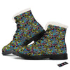 Graffiti Funky Print Pattern Winter Boots-grizzshop