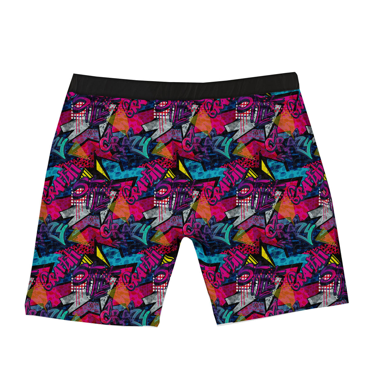 Graffiti Grunge Print Pattern Boxer Briefs-grizzshop