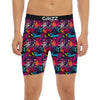 Graffiti Grunge Print Pattern Boxer Briefs-grizzshop