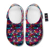 Graffiti Grunge Print Pattern Clog-grizzshop