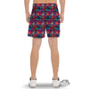 Graffiti Grunge Print Pattern Men's Gym Shorts-grizzshop