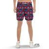 Graffiti Grunge Print Pattern Men's Gym Shorts-grizzshop