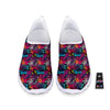 Graffiti Grunge Print Pattern Nurse Shoes-grizzshop