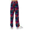 Graffiti Grunge Print Pattern Pajama Pants-grizzshop