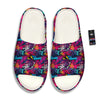 Graffiti Grunge Print Pattern Sandals-grizzshop