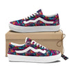 Graffiti Grunge Print Pattern Skate Shoes-grizzshop