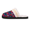 Graffiti Grunge Print Pattern Slippers-grizzshop