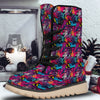 Graffiti Grunge Print Pattern Snow Boots-grizzshop