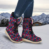 Graffiti Grunge Print Pattern Snow Boots-grizzshop