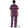 Graffiti Grunge Print Pattern Women's Pajamas Set-grizzshop