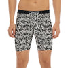 Graffiti Grunge White Text Abstract Print Boxer Briefs-grizzshop