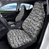 Graffiti Grunge White Text Abstract Print Car Seat Covers-grizzshop