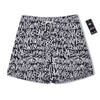 Graffiti Grunge White Text Abstract Print Men's Running Shorts-grizzshop