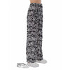 Graffiti Grunge White Text Abstract Print Pajama Pants-grizzshop