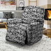 Graffiti Grunge White Text Abstract Print Recliner Slipcover-grizzshop