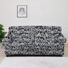 Graffiti Grunge White Text Abstract Print Sofa Cover-grizzshop