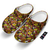 Graffiti Music Rock Star Print Pattern Clog-grizzshop