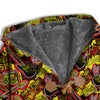 Graffiti Music Rock Star Print Pattern Men's Windbreaker Jacket-grizzshop