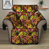 Graffiti Music Rock Star Print Pattern Recliner Protector-grizzshop