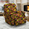 Graffiti Music Rock Star Print Pattern Recliner Slipcover-grizzshop