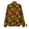 Graffiti Music Rock Star Print Pattern Track Jacket-grizzshop