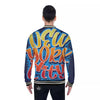 Graffiti NYC Print Baseball Jacket-grizzshop