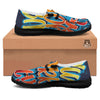 Graffiti NYC Print Black Loafers-grizzshop