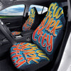 Graffiti NYC Print Car Seat Covers-grizzshop