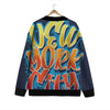 Graffiti NYC Print Cardigan-grizzshop