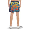 Graffiti NYC Print Men's Gym Shorts-grizzshop