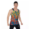 Graffiti NYC Print Men's Tank Top-grizzshop