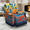 Graffiti NYC Print Recliner Slipcover-grizzshop