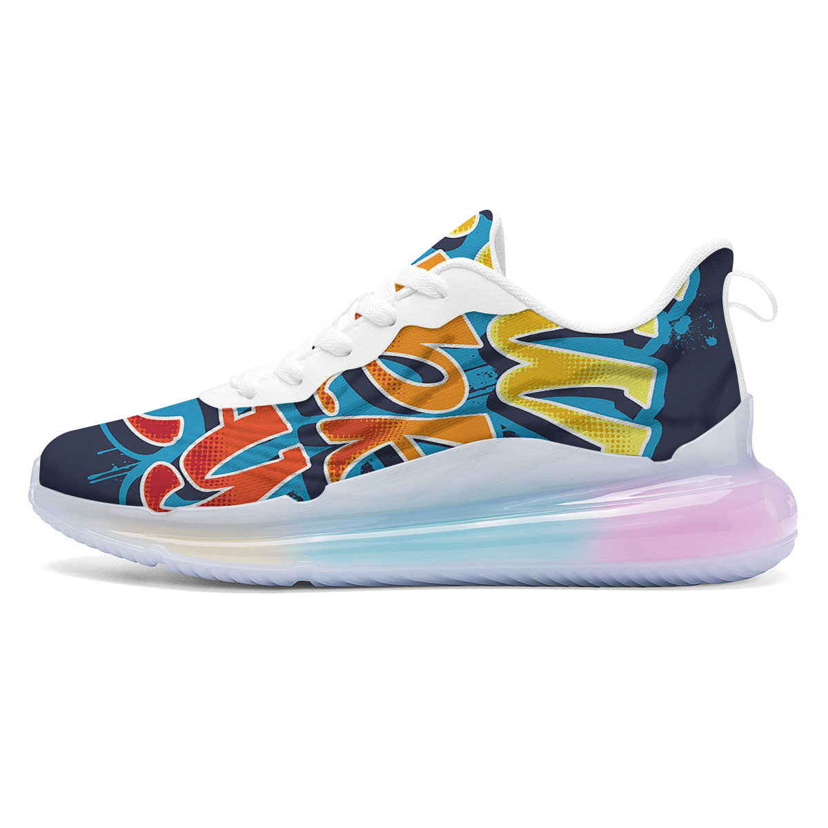 Graffiti NYC Print Running Sneakers-grizzshop