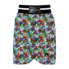 Graffiti Pattern Print Boxing Shorts-grizzshop