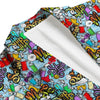 Graffiti Pattern Print Men's Blazer-grizzshop