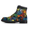 Graffiti Retro Print Pattern Boots-grizzshop