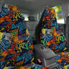 Graffiti Retro Print Pattern Car Seat Covers-grizzshop