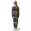 Graffiti Retro Print Pattern Kid's Pajamas-grizzshop