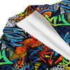 Graffiti Retro Print Pattern Men's Blazer-grizzshop