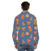 Graffiti Retro Print Pattern Men's Dress Shirts-grizzshop