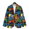 Graffiti Retro Print Pattern Men's Sport Coat-grizzshop