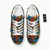 Graffiti Retro Print Pattern Platform Shoes-grizzshop