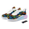 Graffiti Retro Print Pattern Running Sneakers-grizzshop