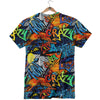 Graffiti Retro Print Pattern T-Shirt-grizzshop