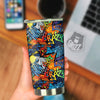 Graffiti Retro Print Pattern Tumbler-grizzshop